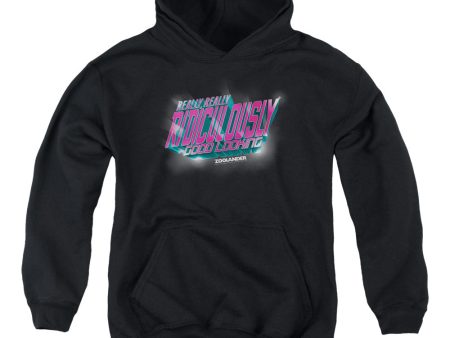 ZOOLANDER : RIDICULOUSLY GOOD LOOKING YOUTH PULL OVER HOODIE BLACK LG Online now