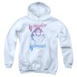 WONDER WOMAN MOVIE : RETRO STANCE YOUTH PULL OVER HOODIE White SM Sale