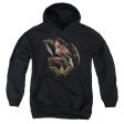 WONDER WOMAN MOVIE : FIGHT YOUTH PULL OVER HOODIE Black XL For Sale