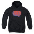 YES : WORD BUBBLE YOUTH PULL OVER HOODIE Black XL Fashion