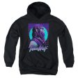 TEEN WOLF : HEADPHONE WOLF YOUTH PULL OVER HOODIE Black LG Sale